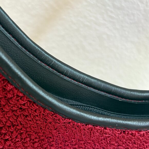 The Sak Red and Brown Crochet Shoulder Bag - Picture 9 of 15